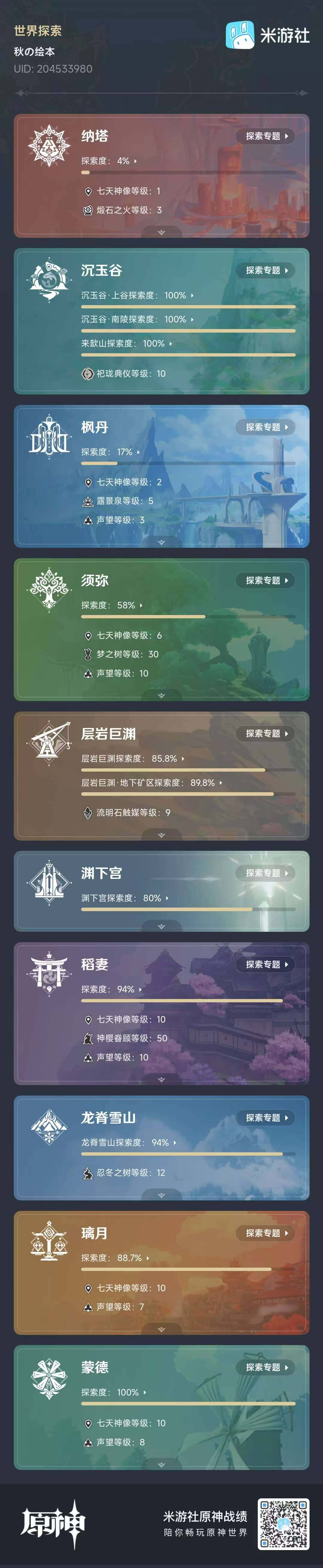 YSEY32640原神账号详情图9 YSEY32640原神账号详情图9