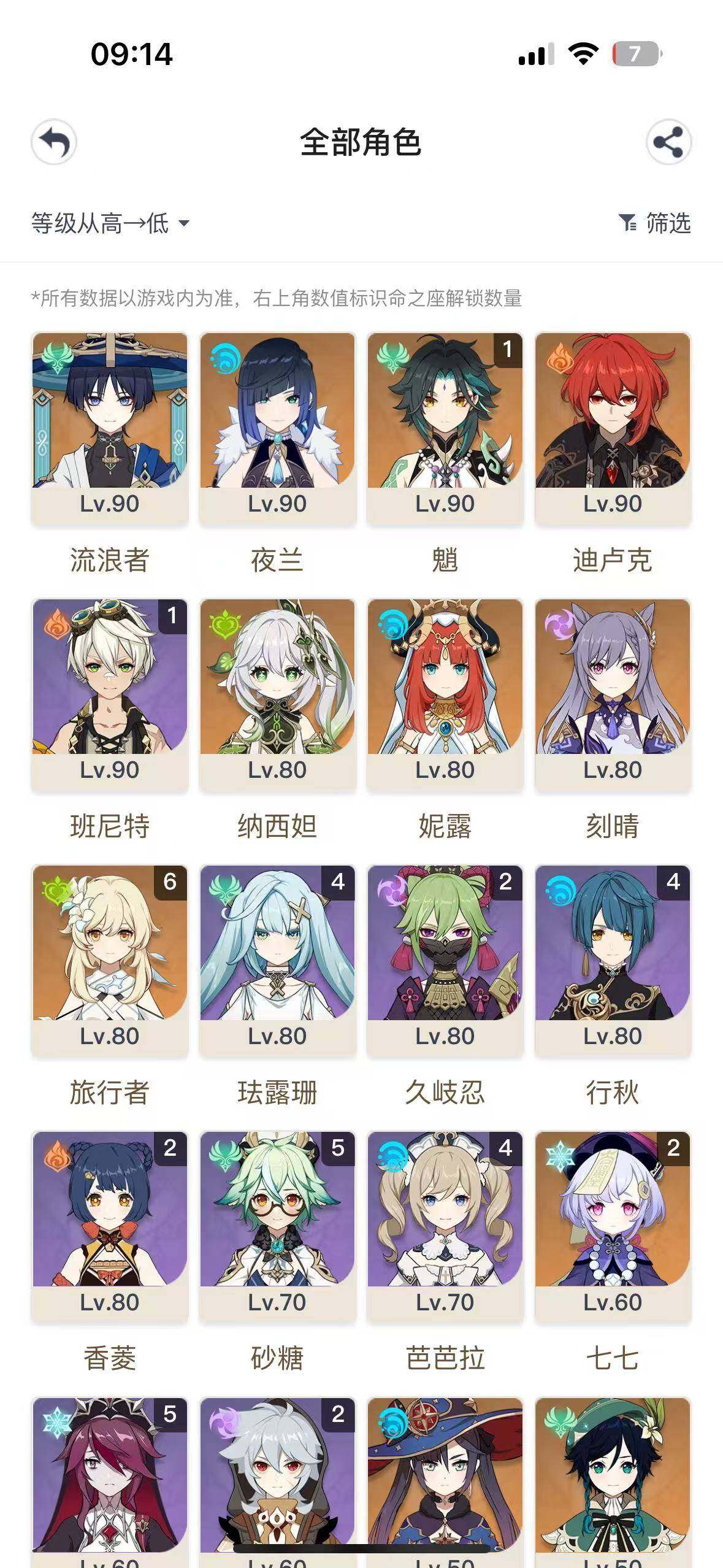 YSEY33388原神账号详情图16