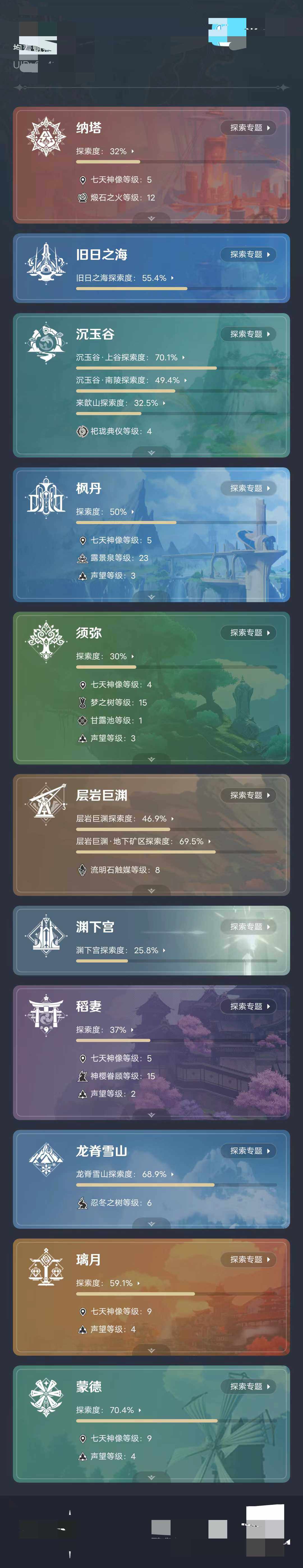 YSEY32698原神账号详情图4 YSEY32698原神账号详情图4