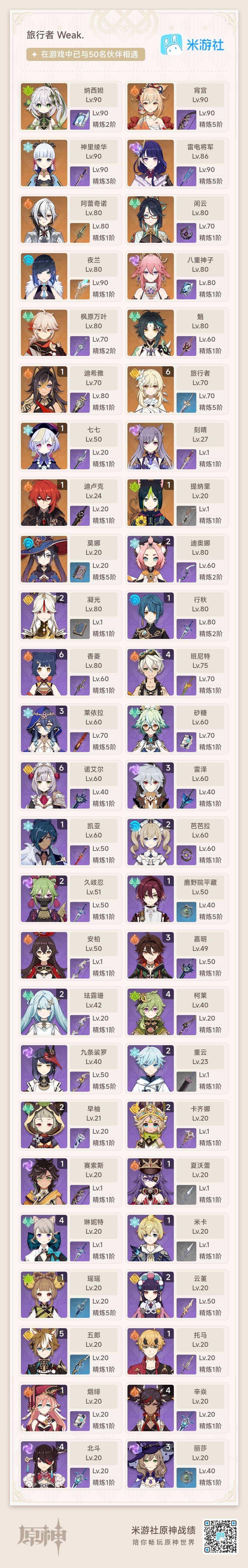 YSEY32743原神账号详情图9 YSEY32743原神账号详情图9
