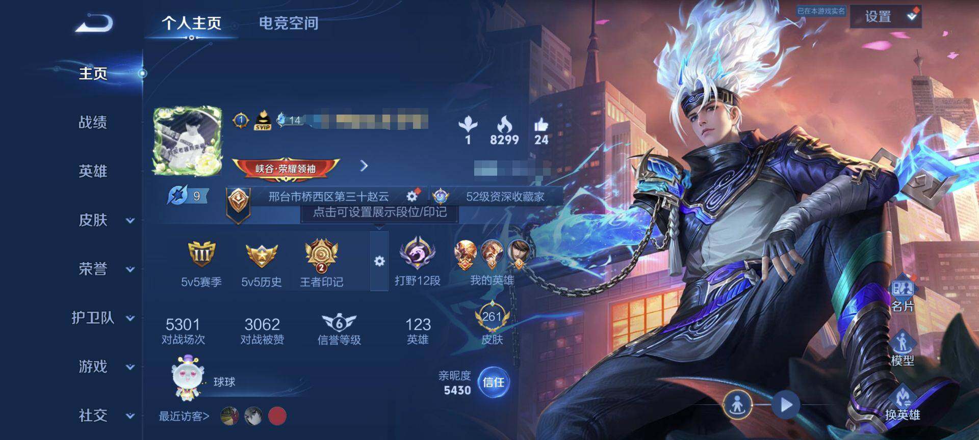 WZEY3132791王者荣耀账号详情图5 WZEY3132791王者荣耀账号详情图5
