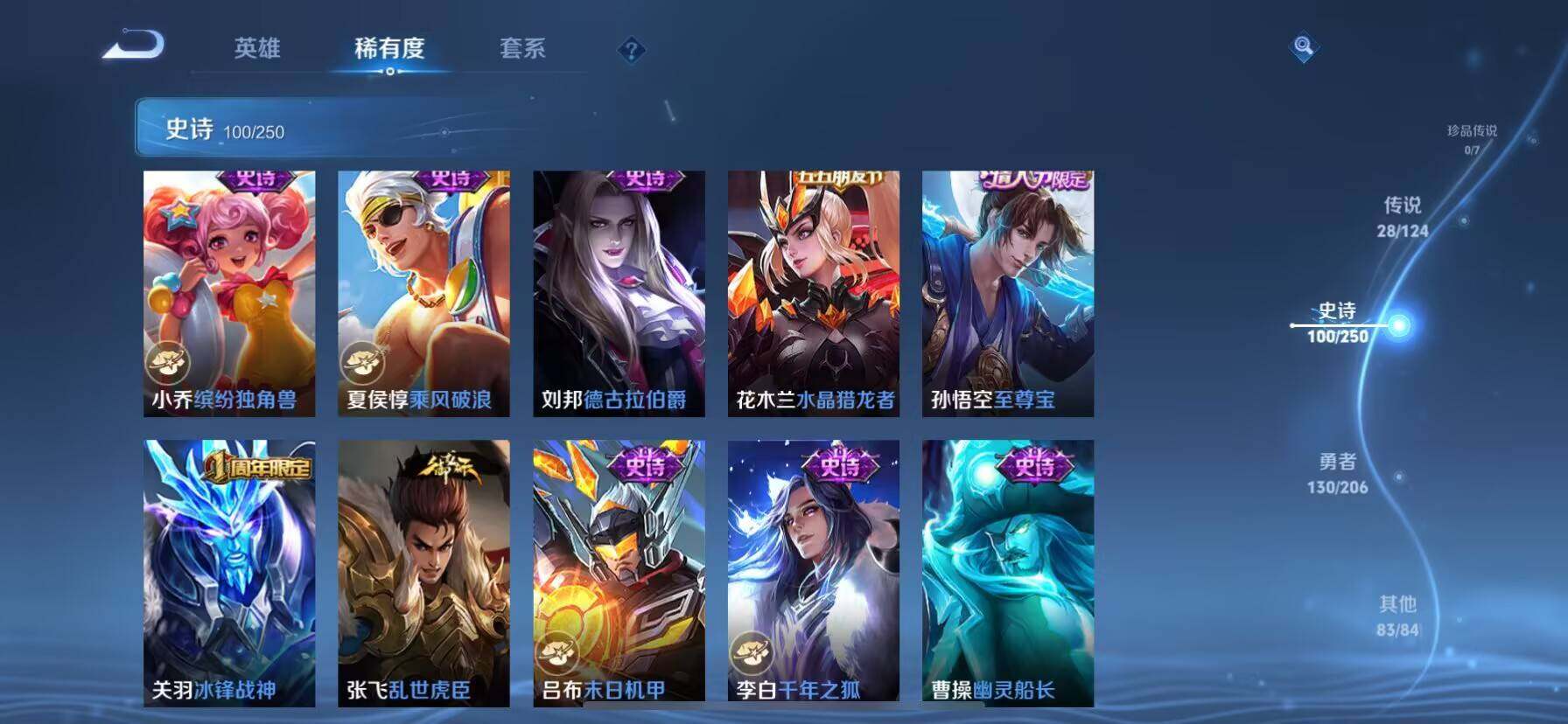 WZ033132830王者荣耀账号详情图6 WZ033132830王者荣耀账号详情图6