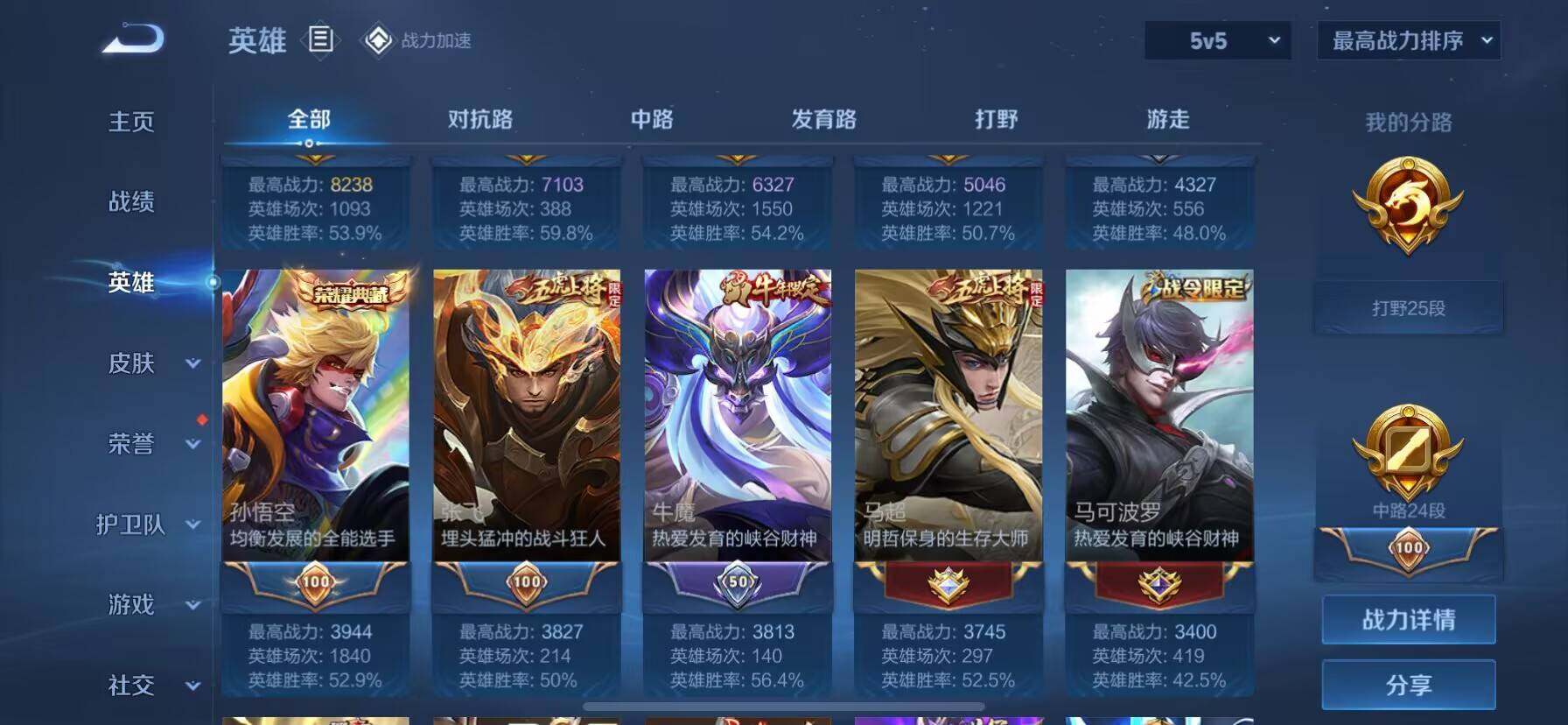 WZ033132845王者荣耀账号详情图18 WZ033132845王者荣耀账号详情图18