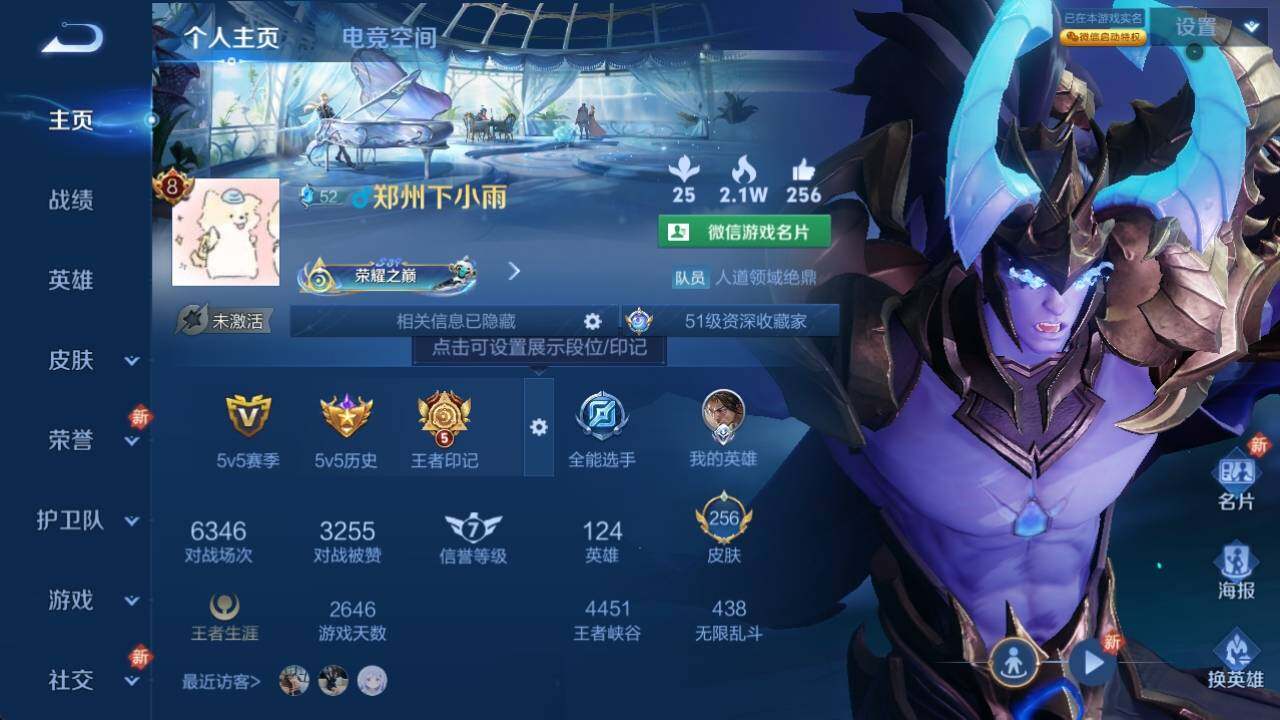 WZ033135086王者荣耀账号详情图9 WZ033135086王者荣耀账号详情图9