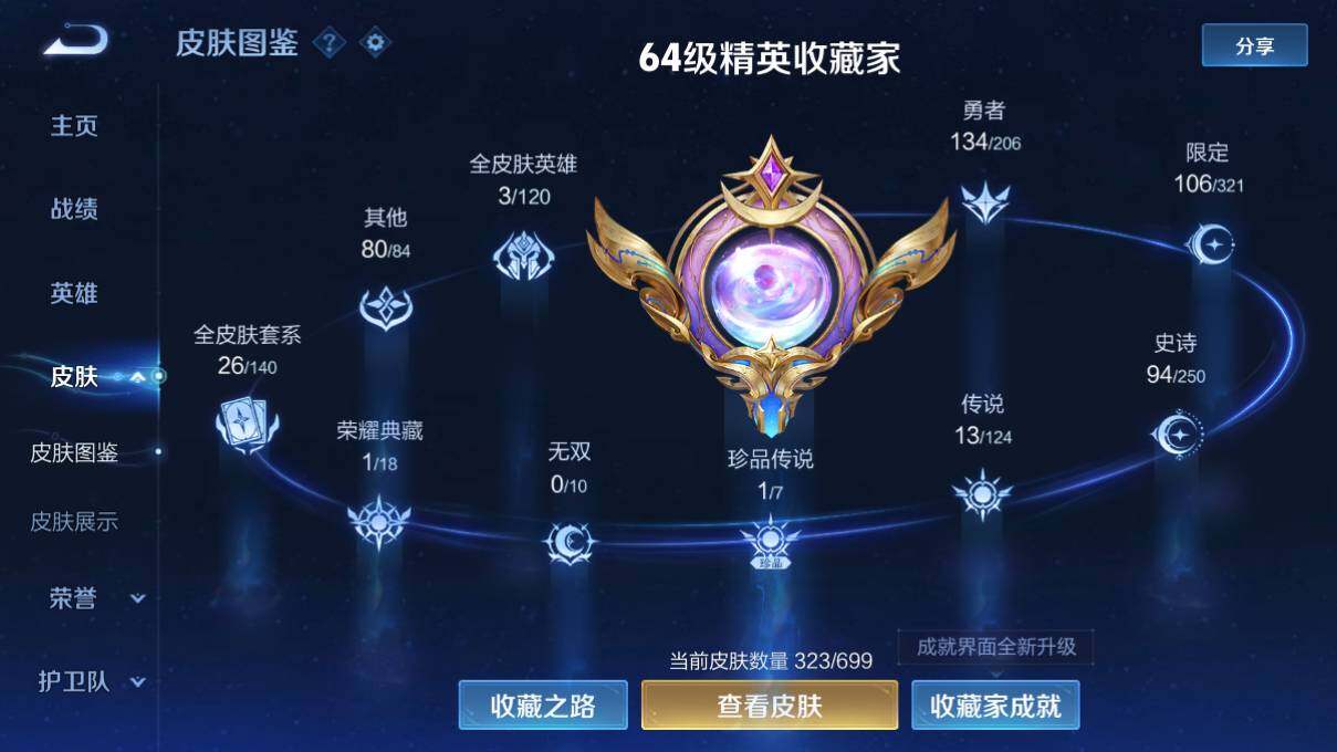 WZQM3137438王者荣耀账号详情图3 WZQM3137438王者荣耀账号详情图3