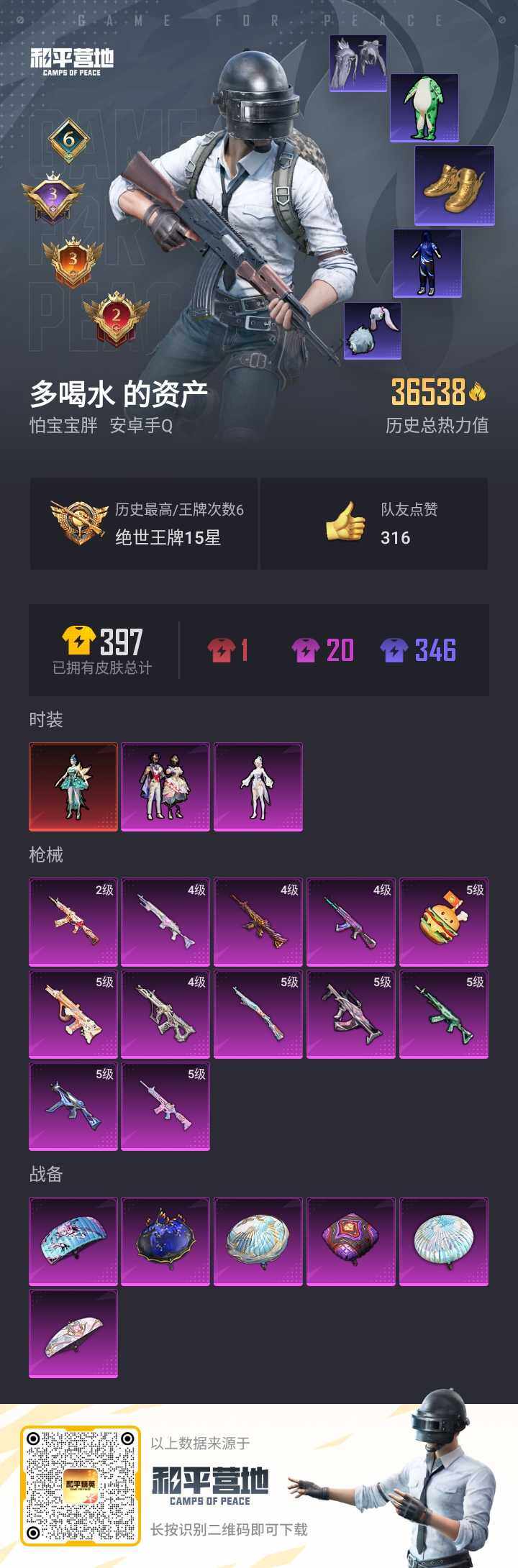 HPQM3222270和平精英账号详情图2 HPQM3222270和平精英账号详情图2