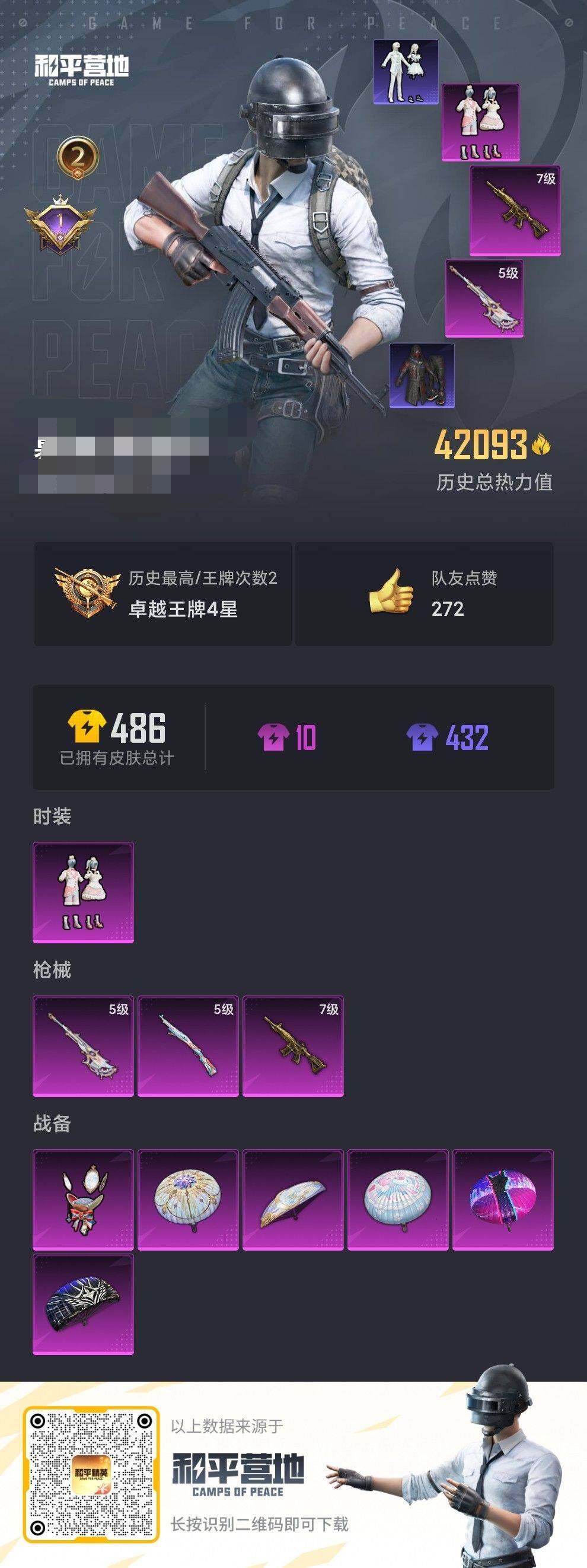 HPEY3229757和平精英账号详情图5 HPEY3229757和平精英账号详情图5