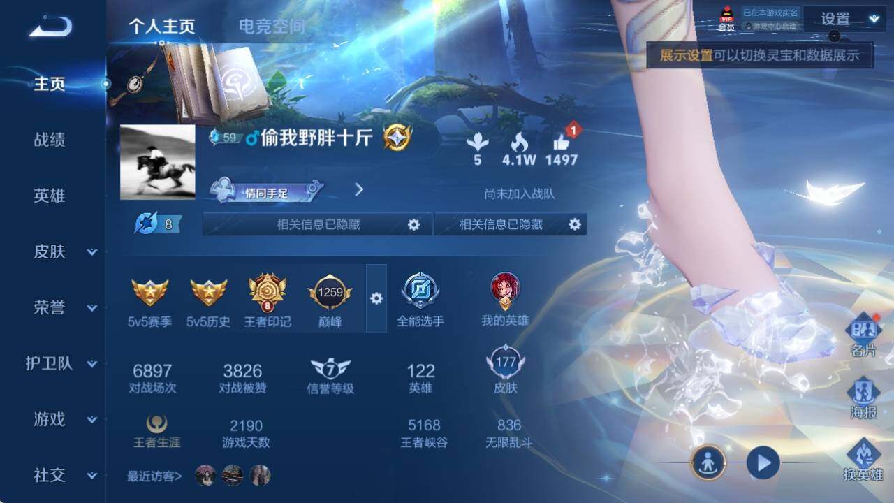 WZ033136021王者荣耀账号详情图10 WZ033136021王者荣耀账号详情图10