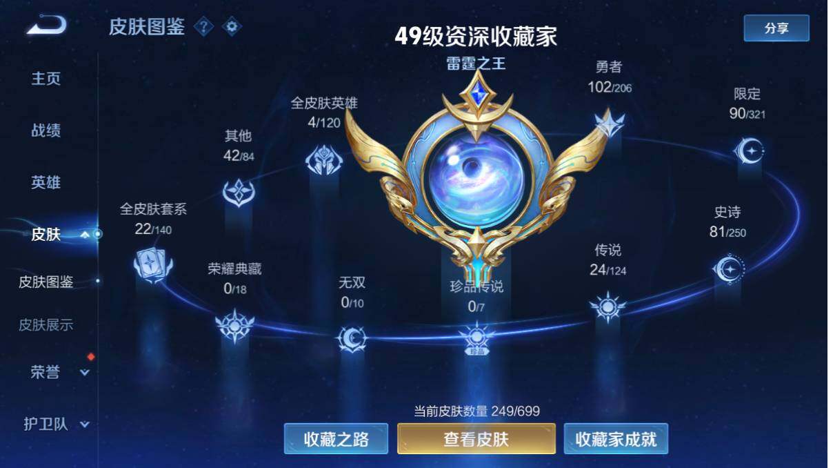 WZQM3143815王者荣耀账号详情图3 WZQM3143815王者荣耀账号详情图3