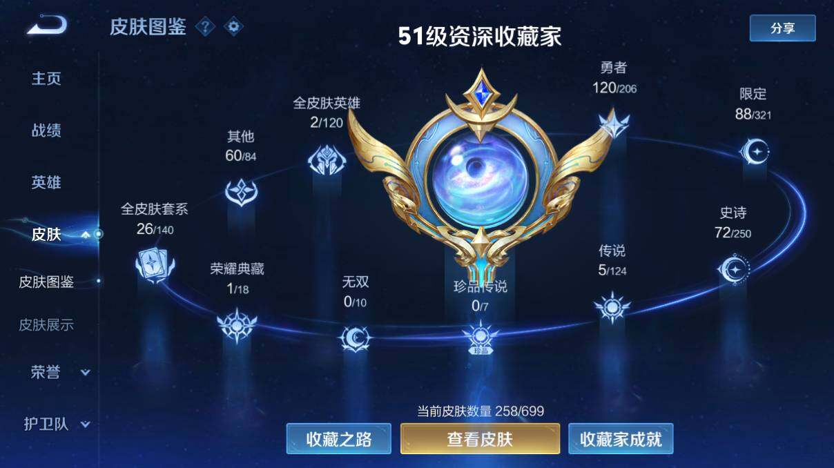 WZQM3139789王者荣耀账号详情图3 WZQM3139789王者荣耀账号详情图3