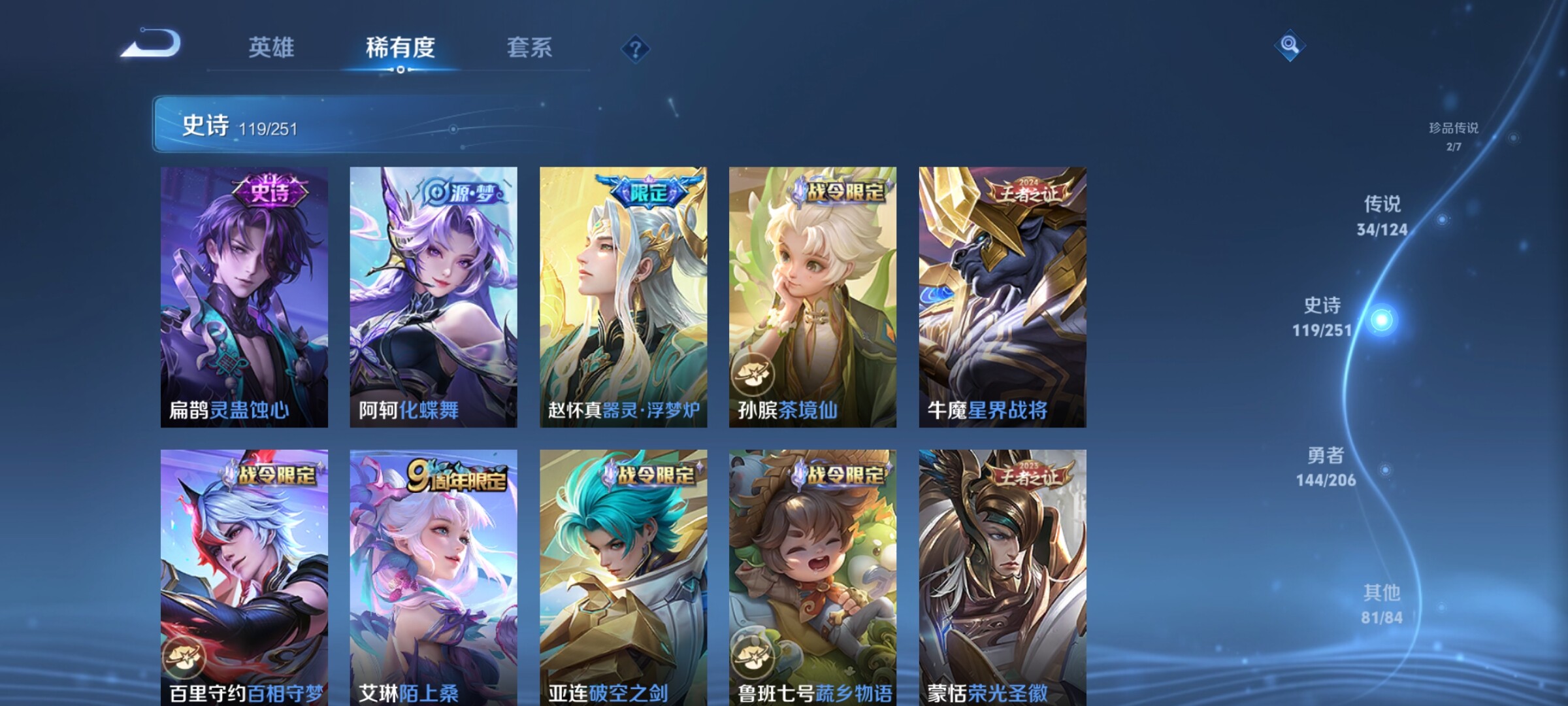 WZJZ3140219王者荣耀账号详情图21 WZJZ3140219王者荣耀账号详情图21