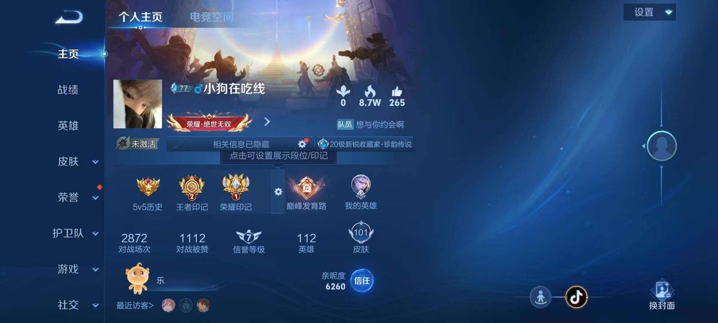 WZJZ3140223王者荣耀账号详情图3 WZJZ3140223王者荣耀账号详情图3