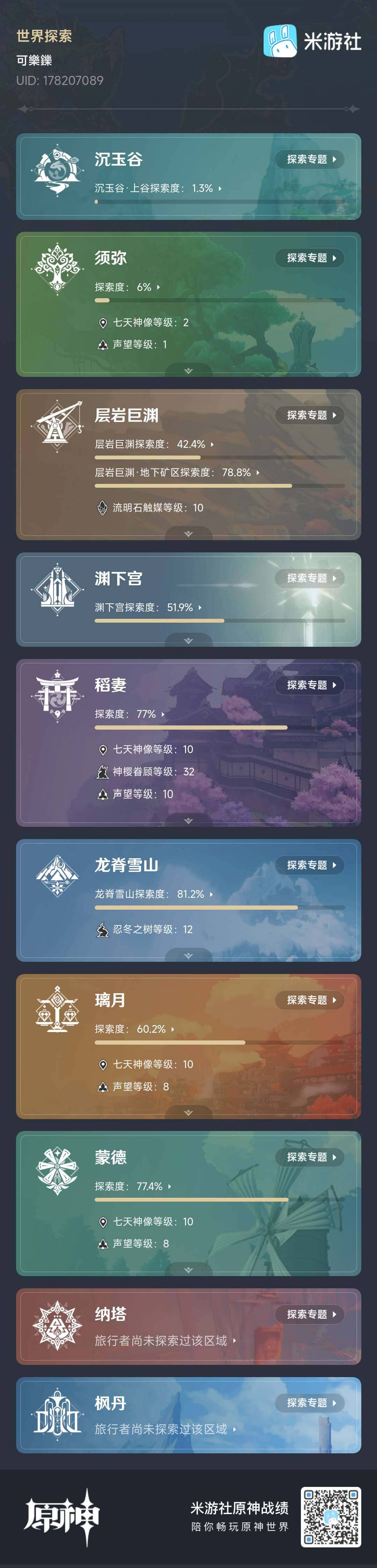 YSEY32876原神账号详情图9 YSEY32876原神账号详情图9