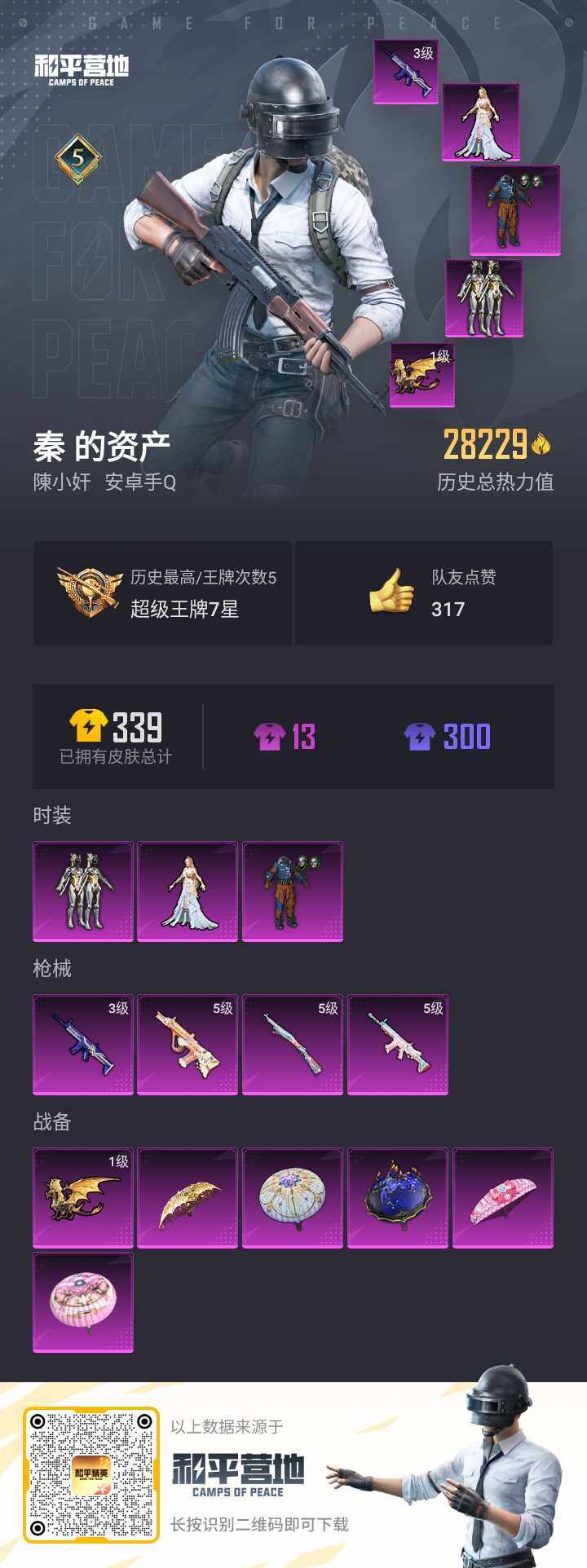 HPQM3226708和平精英账号详情图2 HPQM3226708和平精英账号详情图2