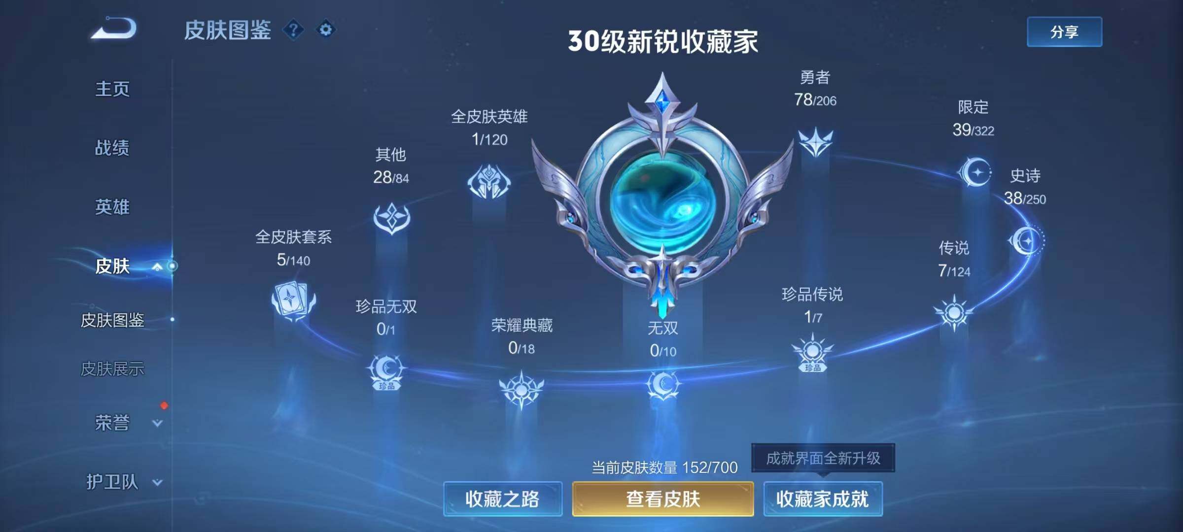WZJZ3142738王者荣耀账号详情图4 WZJZ3142738王者荣耀账号详情图4
