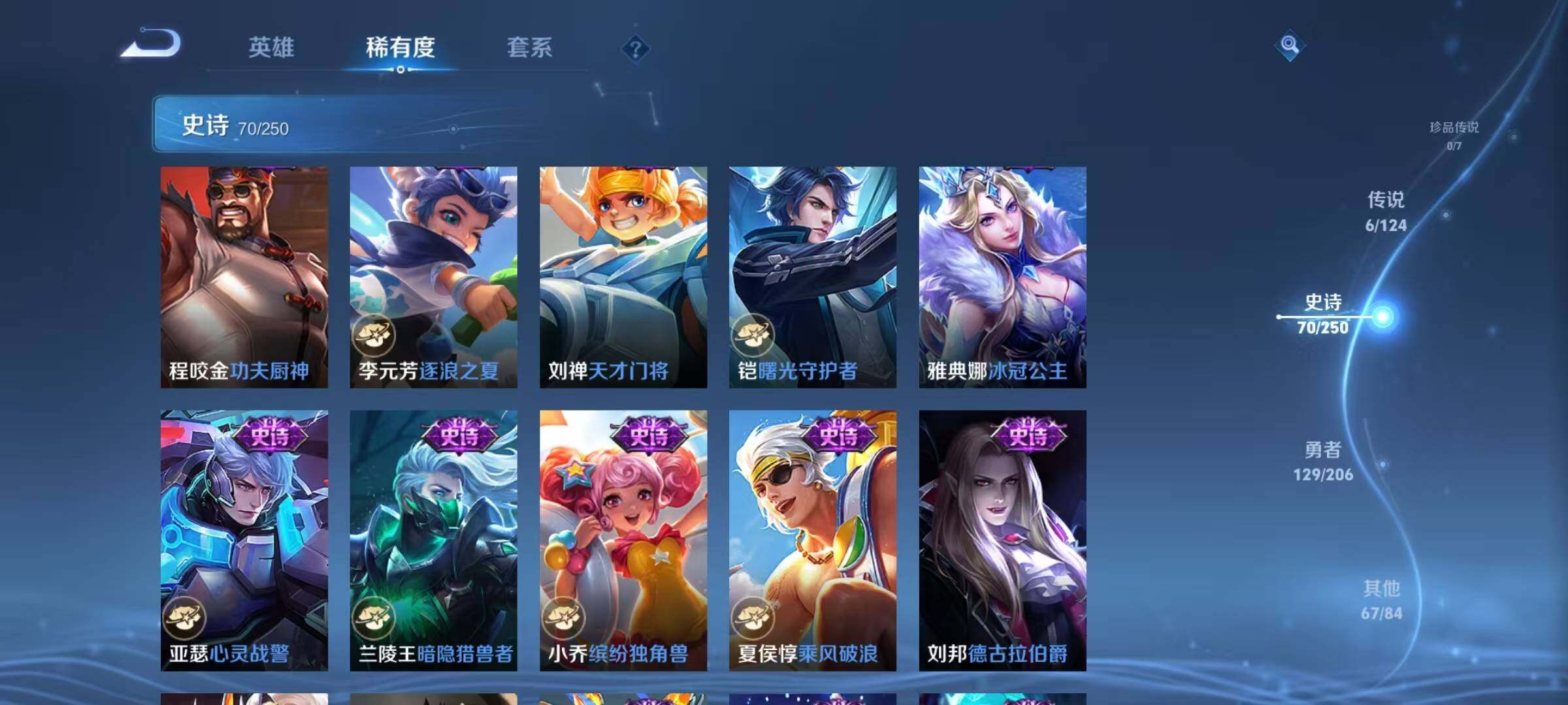 WZJZ3142820王者荣耀账号详情图6 WZJZ3142820王者荣耀账号详情图6