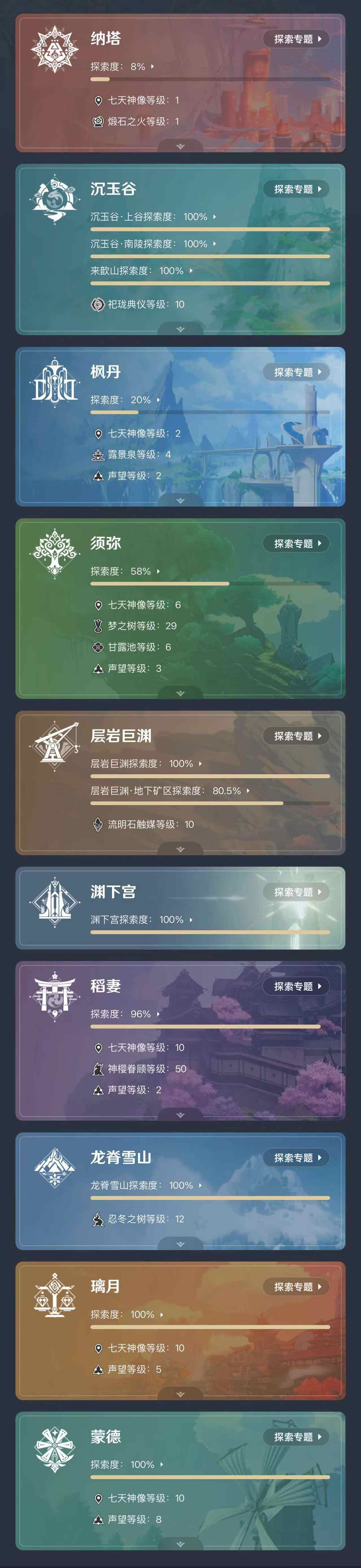 YSEY32964原神账号详情图8 YSEY32964原神账号详情图8