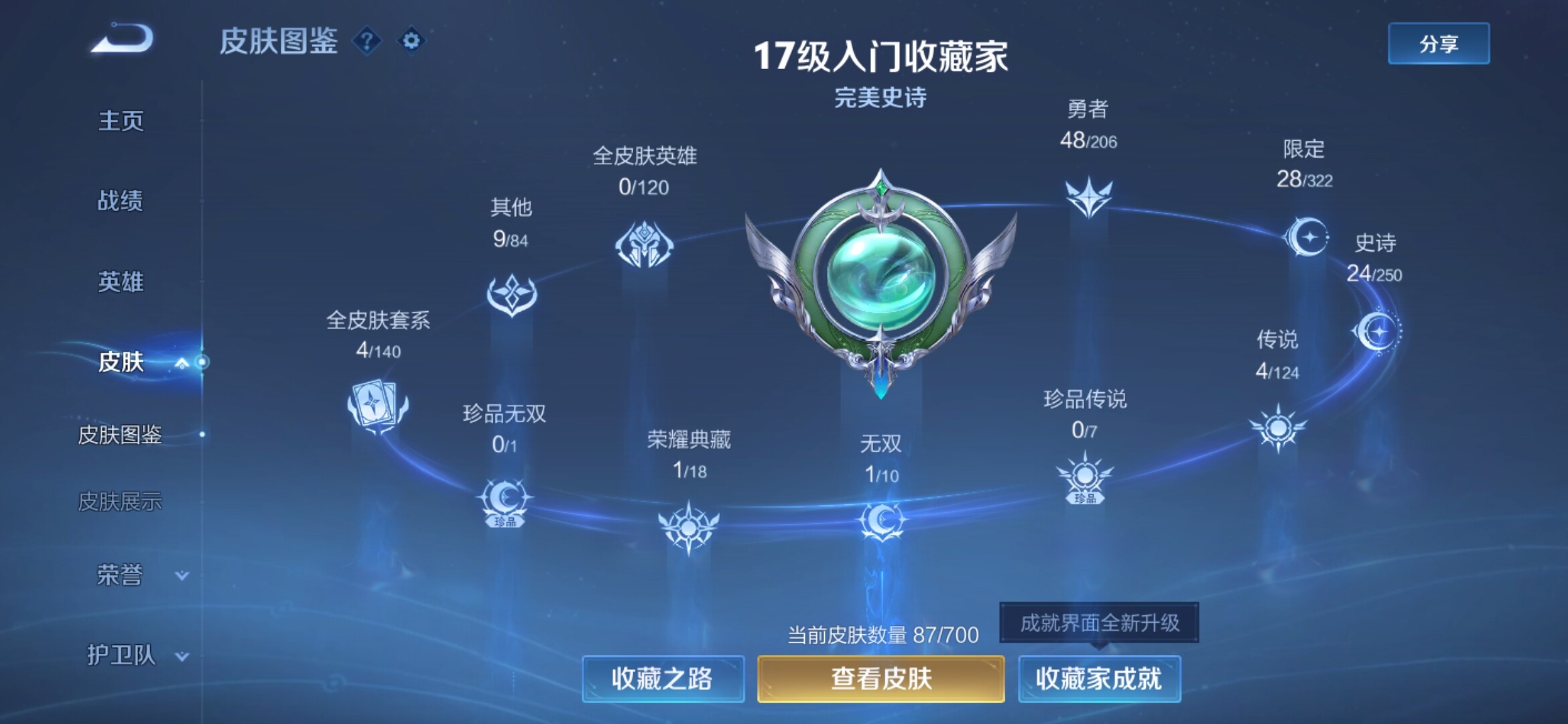 WZXS3142811王者荣耀账号详情图2 WZXS3142811王者荣耀账号详情图2