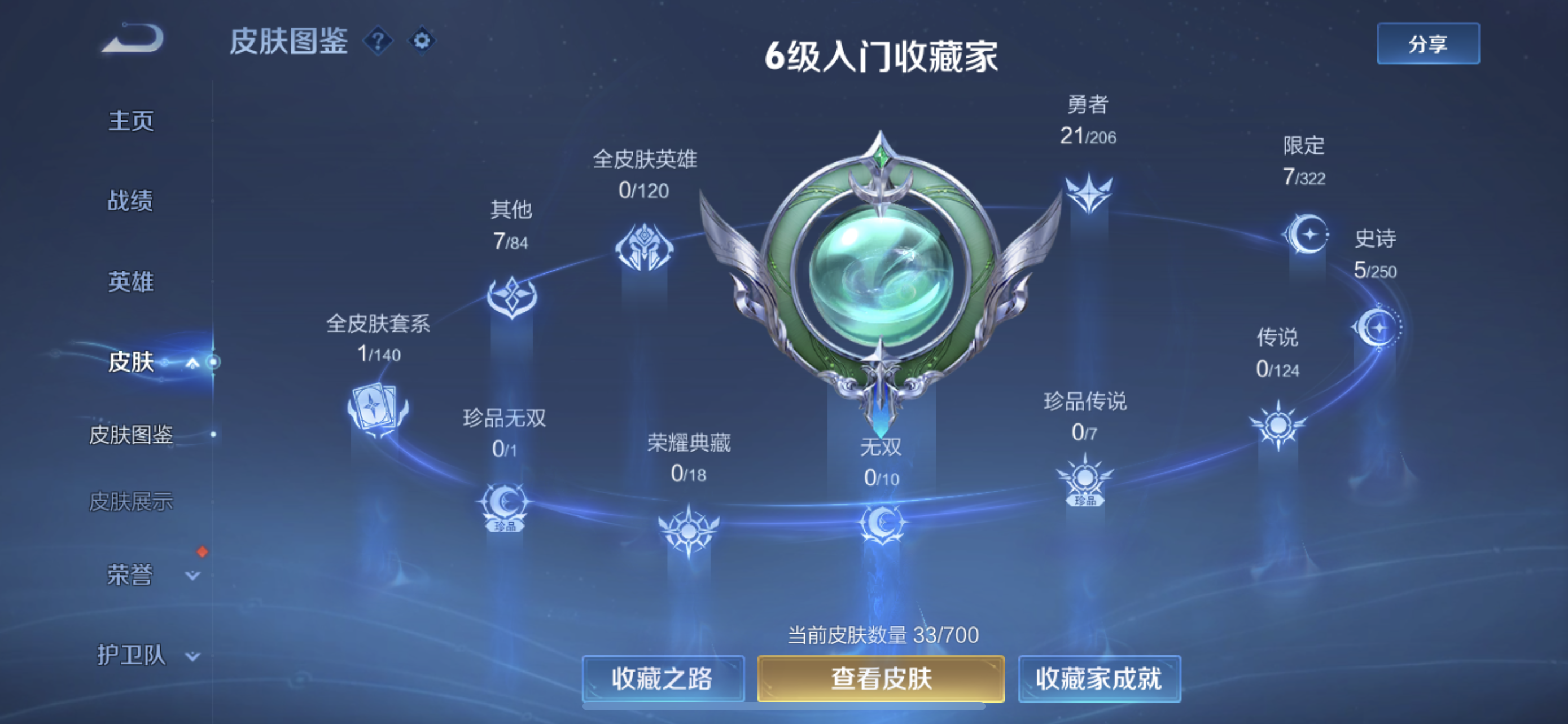 WZXS3142295王者荣耀账号详情图2 WZXS3142295王者荣耀账号详情图2