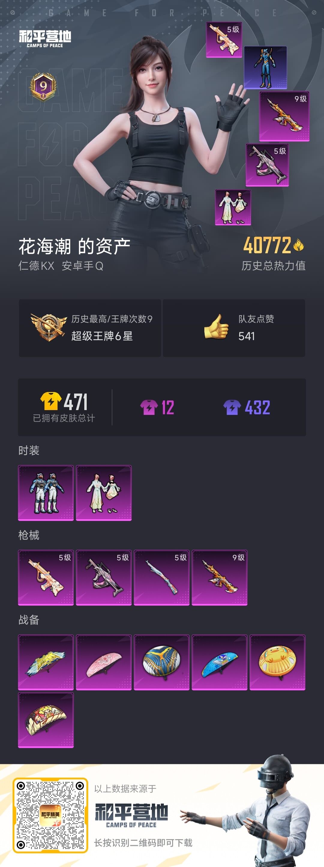 HPJZ3242267和平精英账号详情图4 HPJZ3242267和平精英账号详情图4