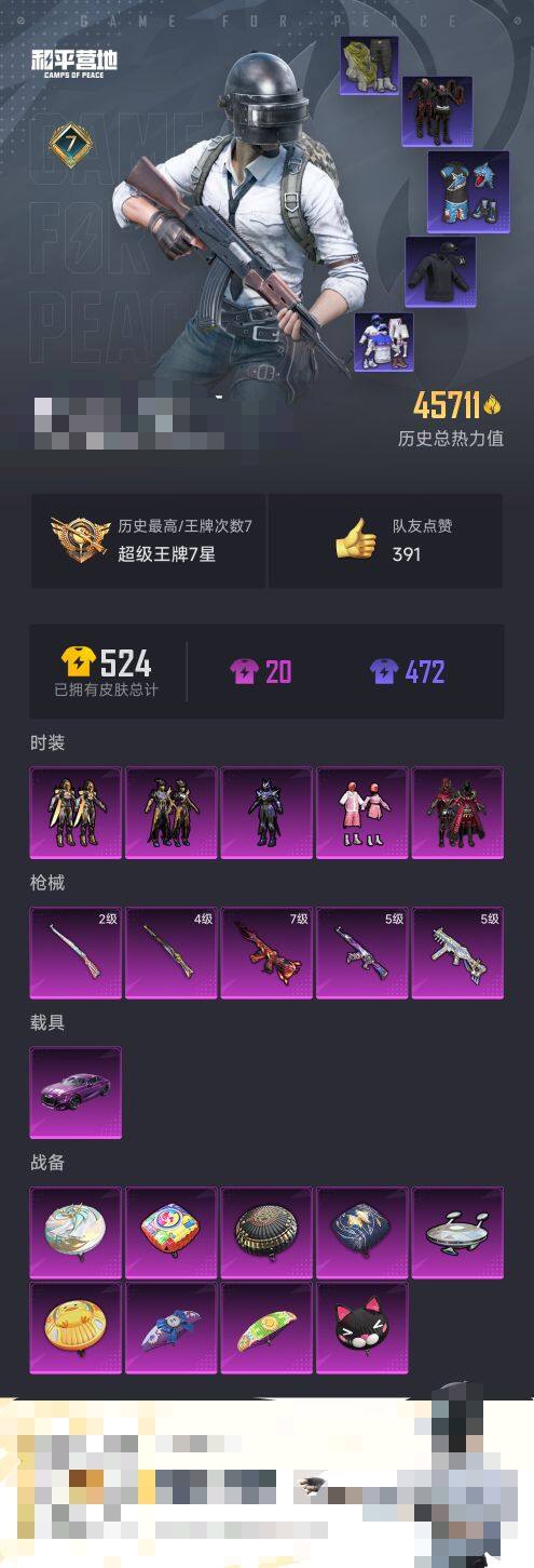 HPEY3235473和平精英账号详情图5 HPEY3235473和平精英账号详情图5