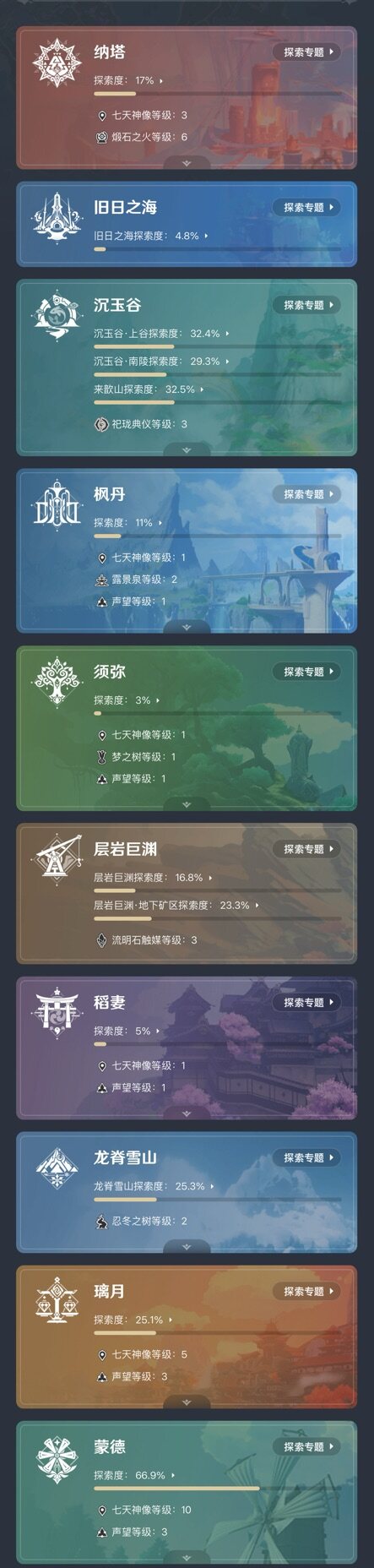 YSEY33003原神账号详情图4 YSEY33003原神账号详情图4