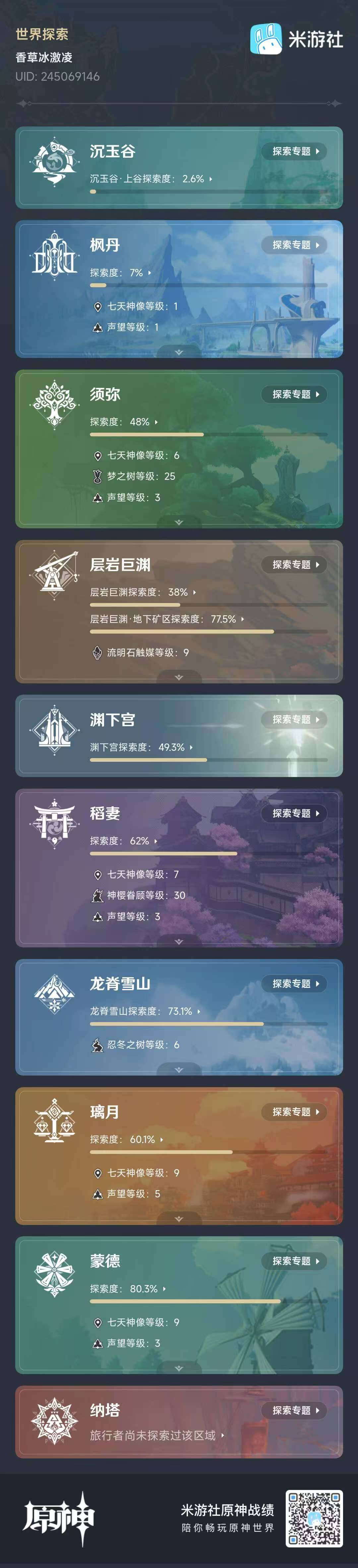 YSEY33010原神账号详情图9 YSEY33010原神账号详情图9