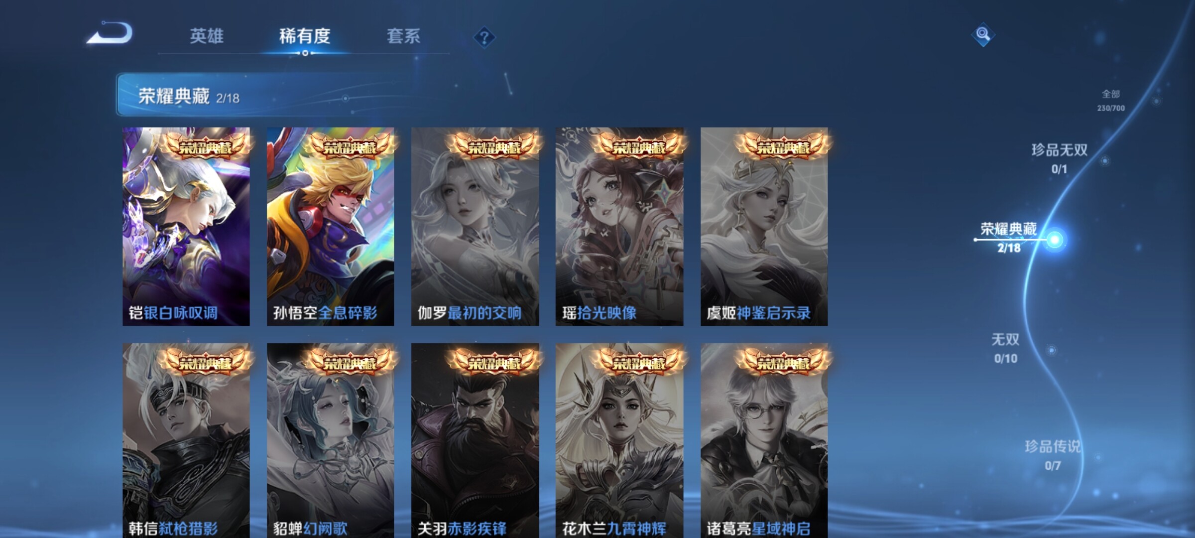 WZXS3142454王者荣耀账号详情图5 WZXS3142454王者荣耀账号详情图5