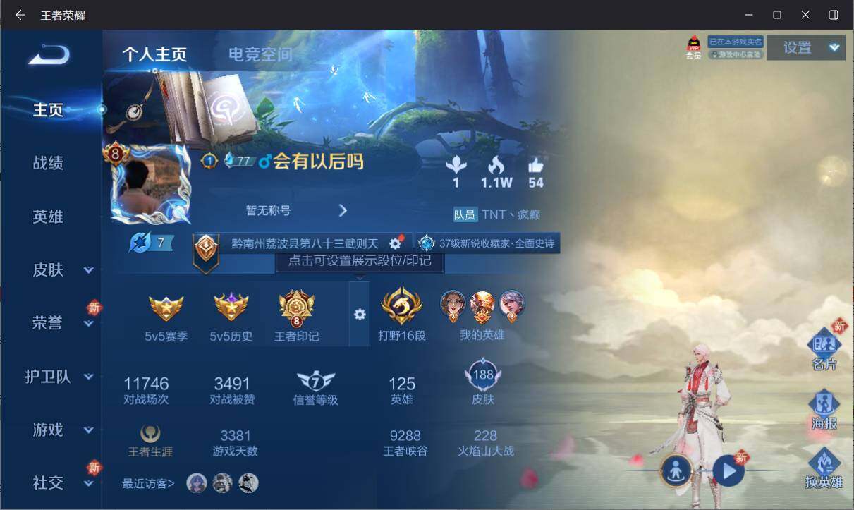 WZ033143482王者荣耀账号详情图6 WZ033143482王者荣耀账号详情图6