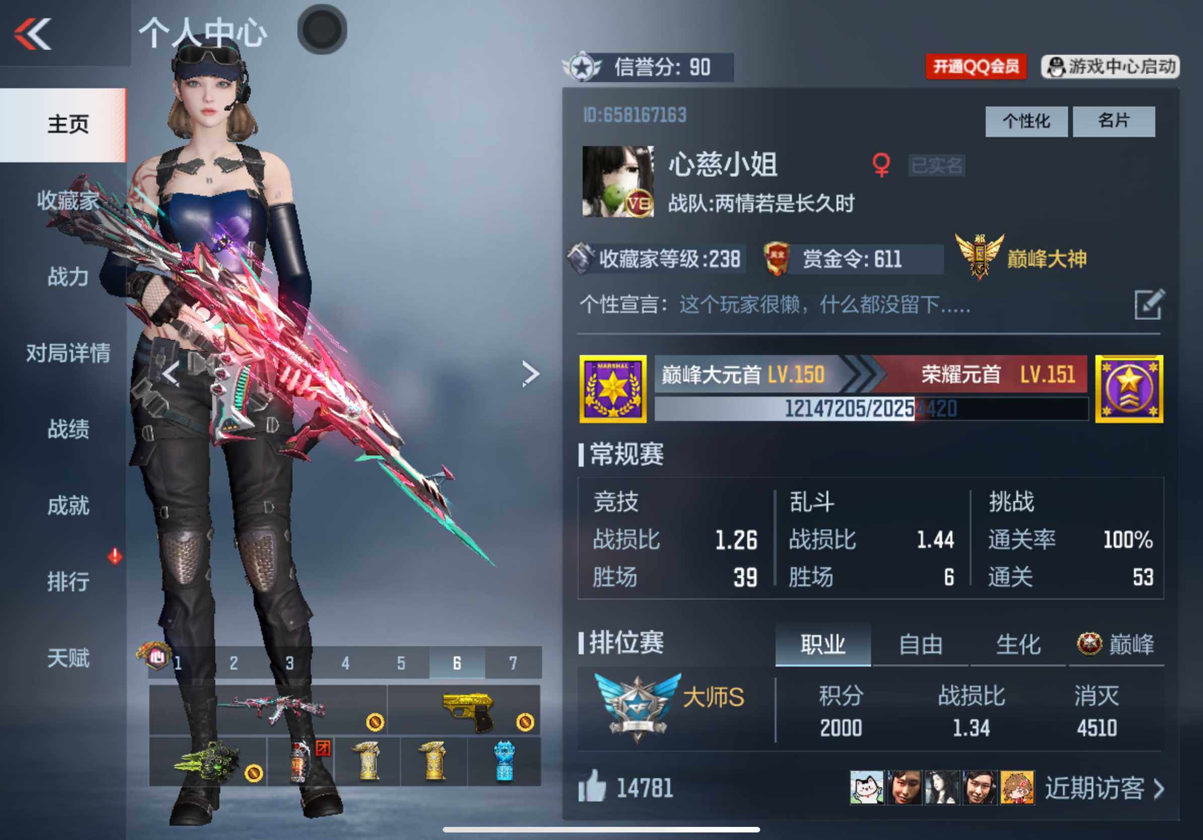 CFMXS328623枪战王者账号详情图2 CFMXS328623枪战王者账号详情图2