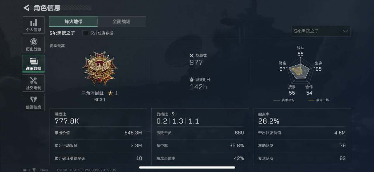SJZEY35503三角洲行动账号详情图3 SJZEY35503三角洲行动账号详情图3