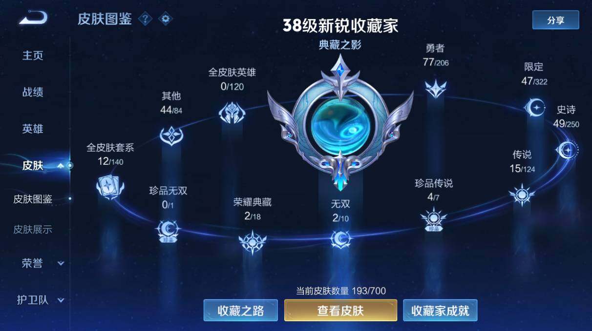 WZQM3154721王者荣耀账号详情图3 WZQM3154721王者荣耀账号详情图3