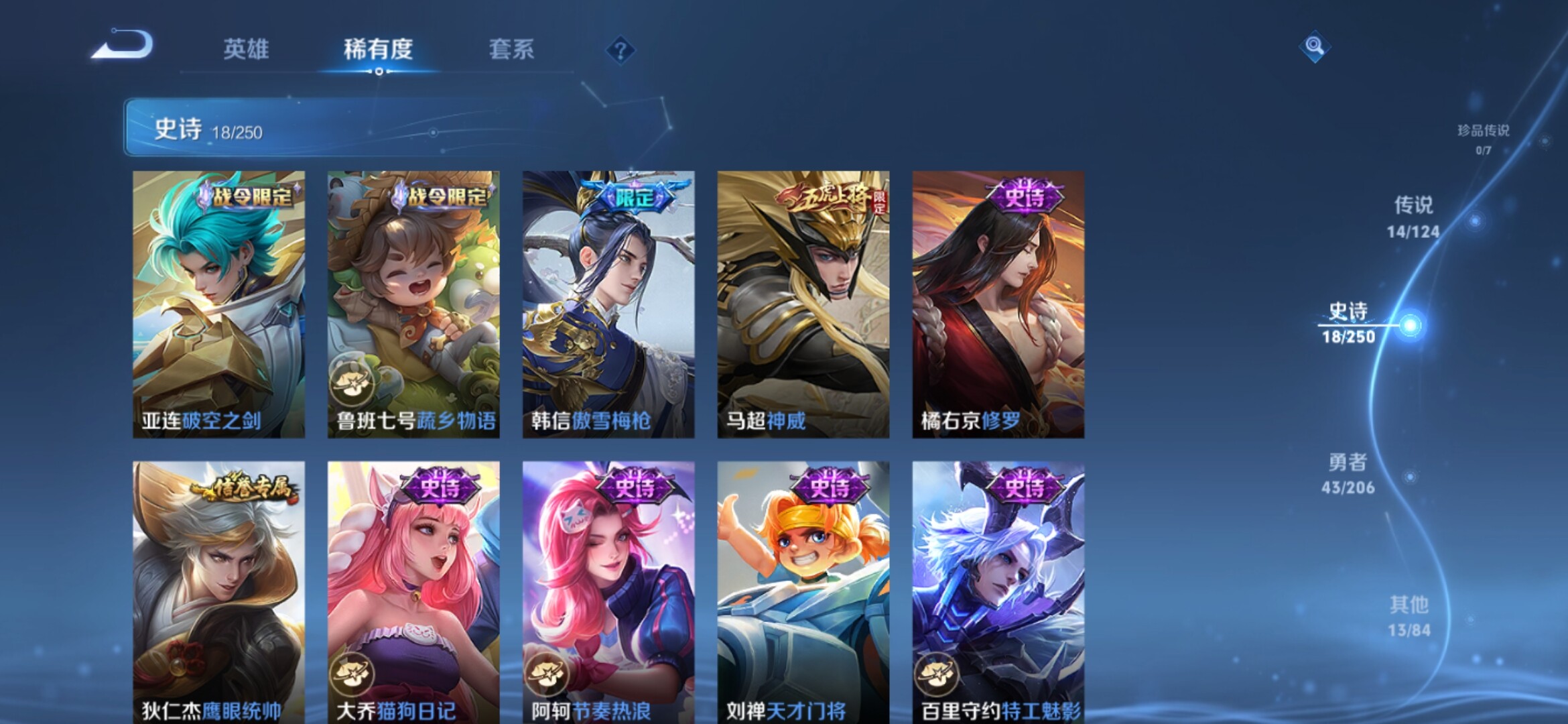 WZXS3146851王者荣耀账号详情图8