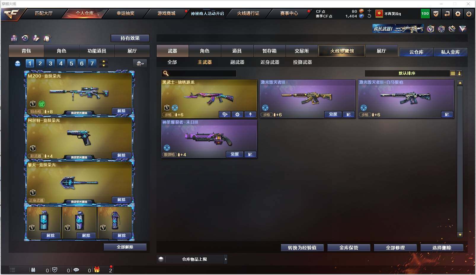 CFXS313402穿越火线账号详情图11 CFXS313402穿越火线账号详情图11