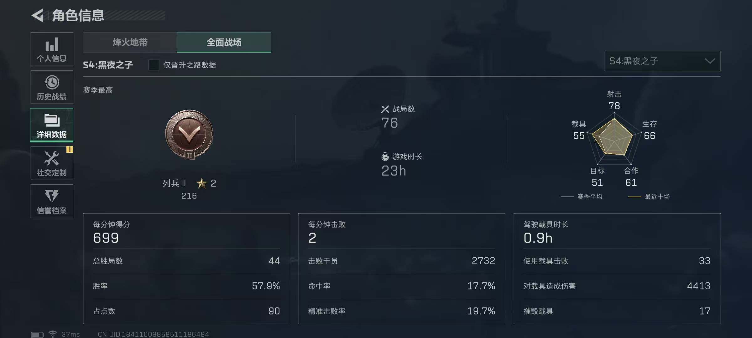SJZEY34970三角洲行动账号详情图7
