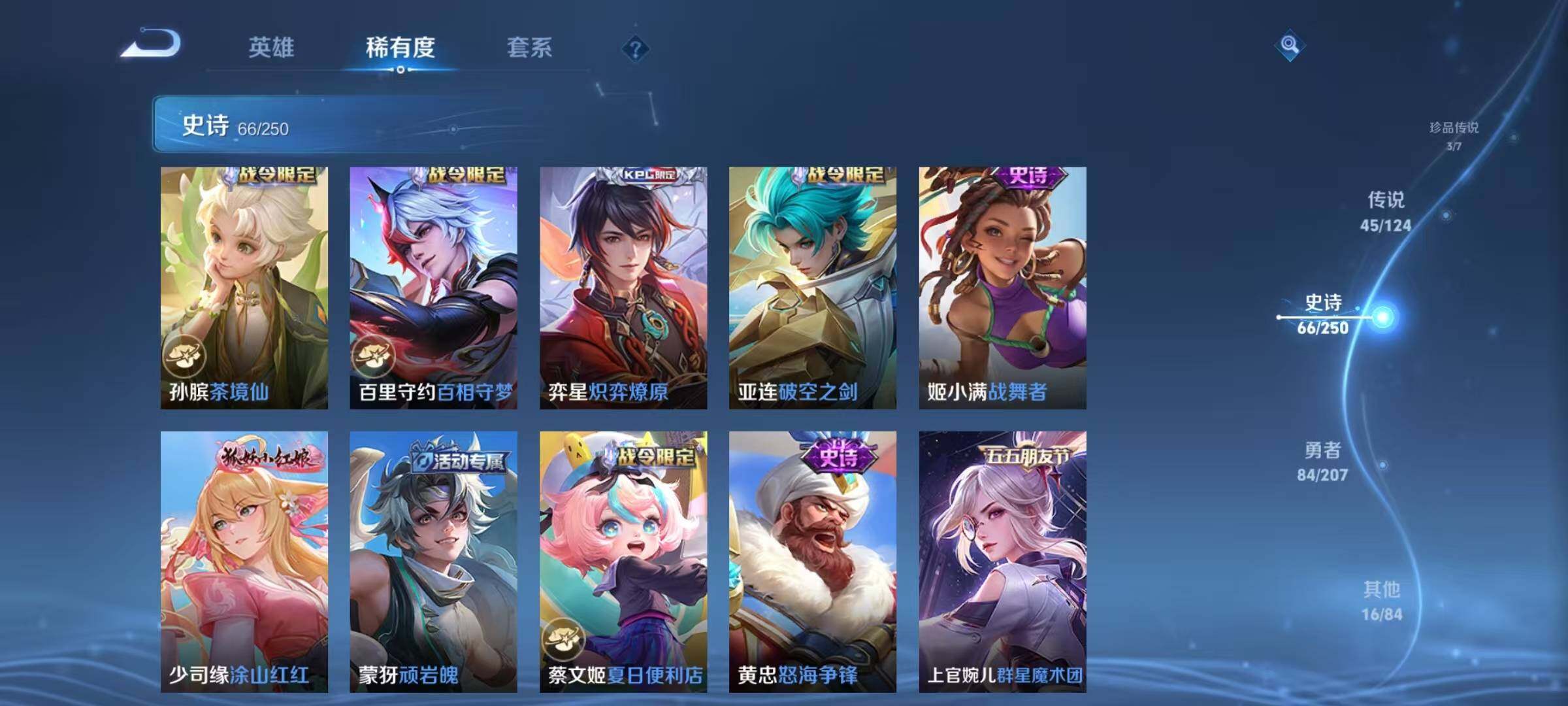 WZJZ3156627王者荣耀账号详情图7