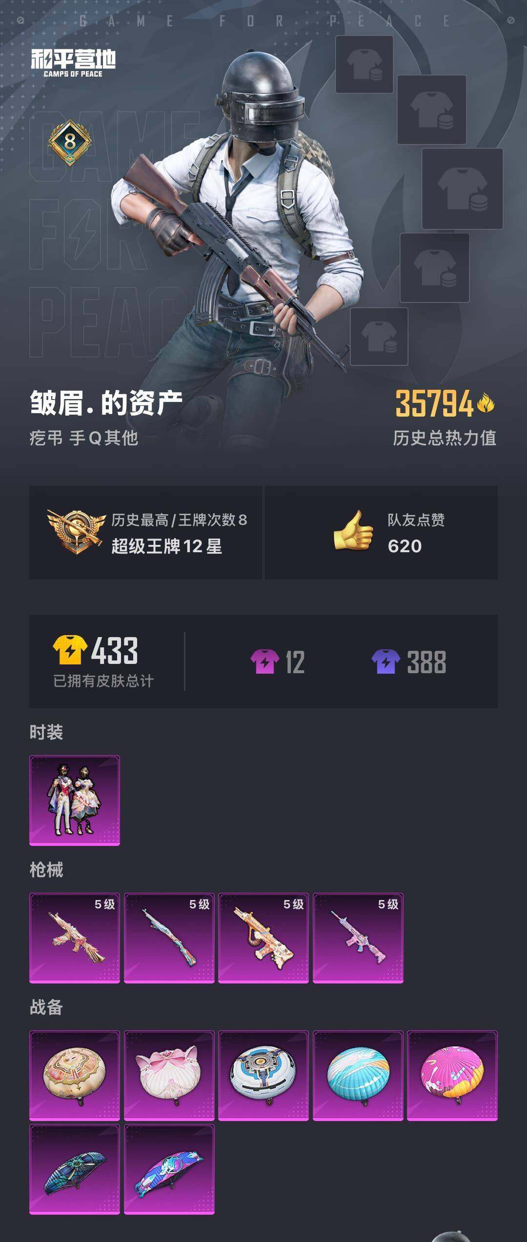 HPEY3253116和平精英账号详情图4 HPEY3253116和平精英账号详情图4