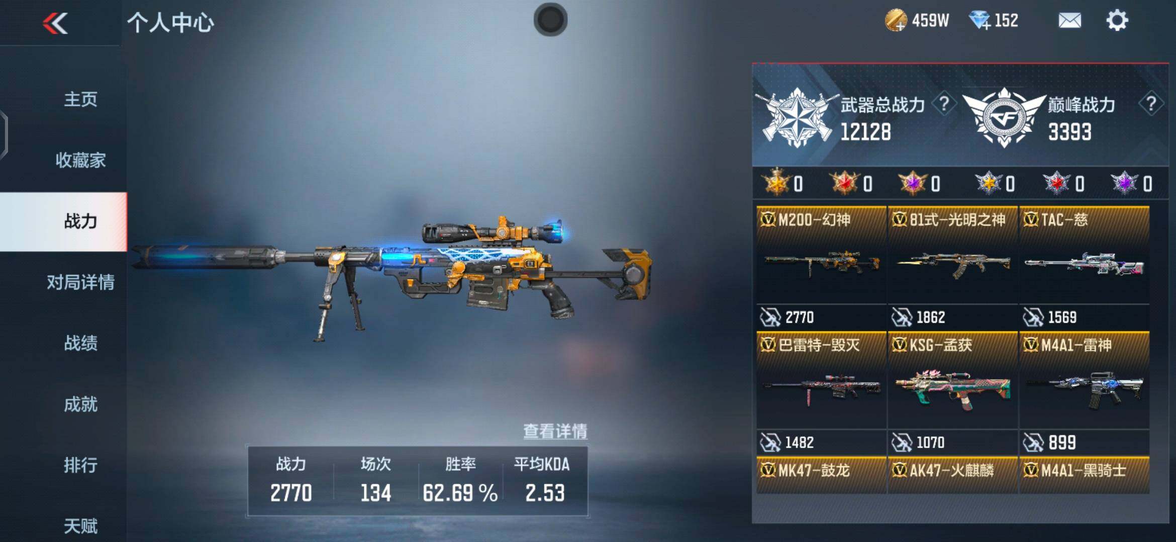 CFMEY329735枪战王者账号详情图4