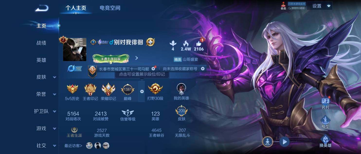 WZ033151275王者荣耀账号详情图8 WZ033151275王者荣耀账号详情图8