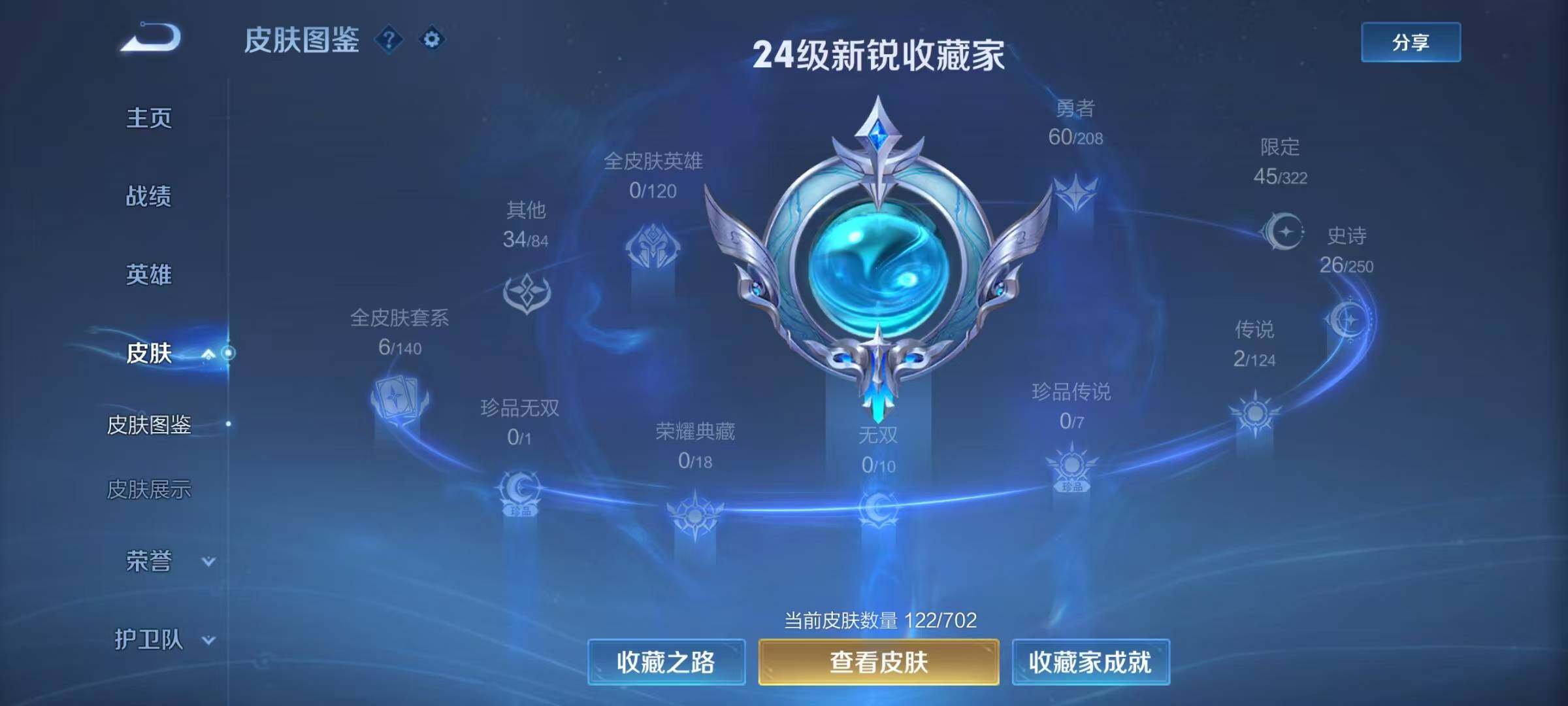 WZJZ3160493王者荣耀账号详情图4