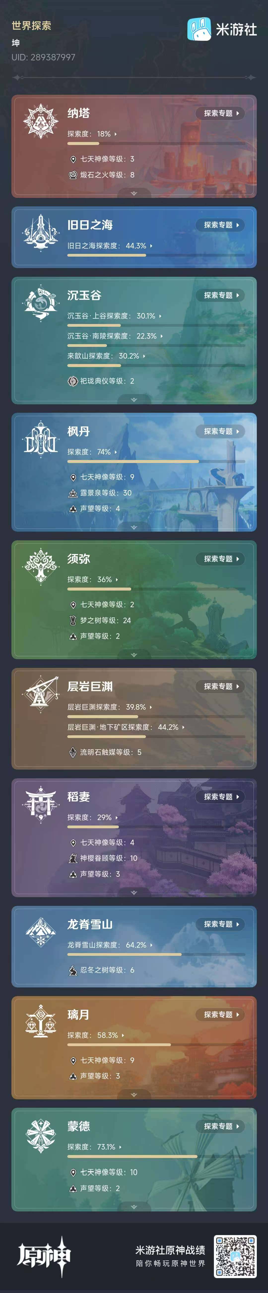YSEY33351原神账号详情图9 YSEY33351原神账号详情图9