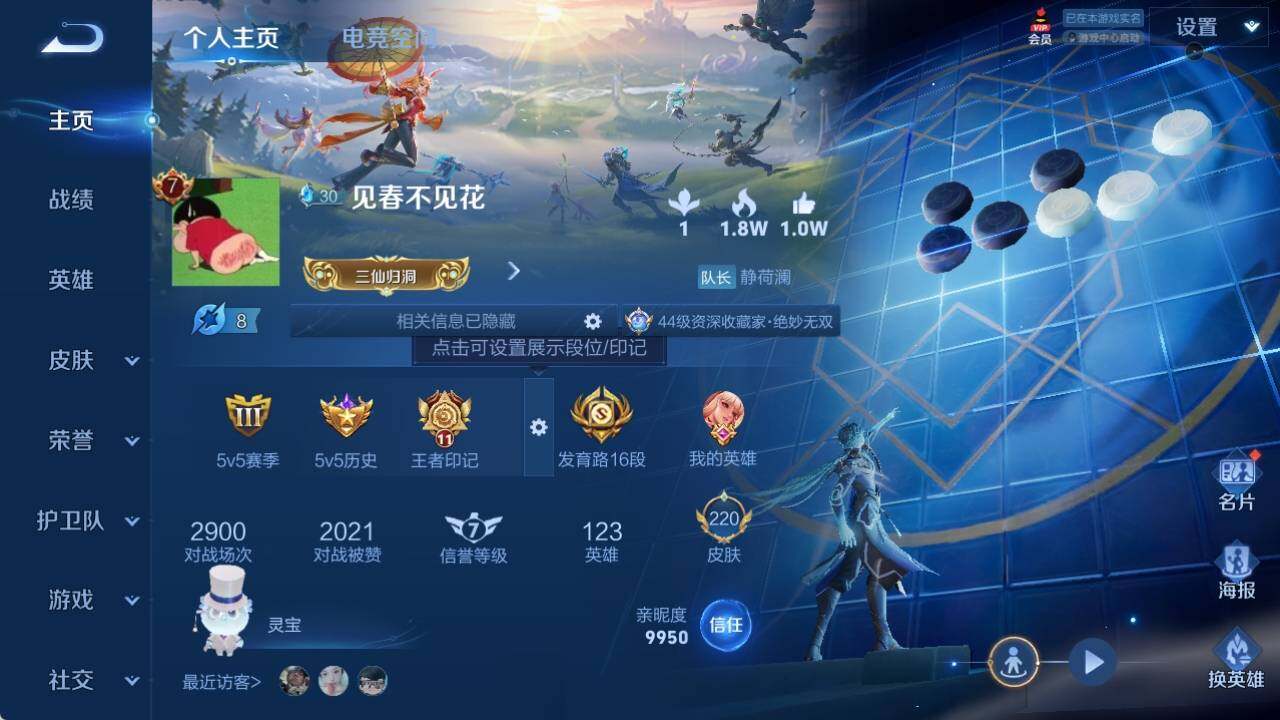 WZ033156215王者荣耀账号详情图8 WZ033156215王者荣耀账号详情图8