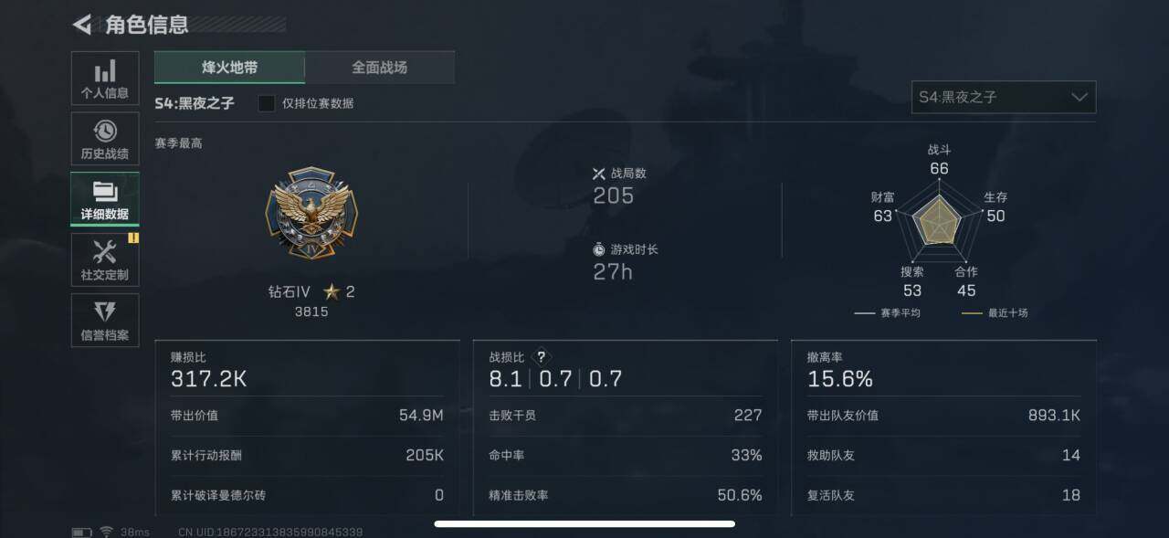 SJZEY35518三角洲行动账号详情图8