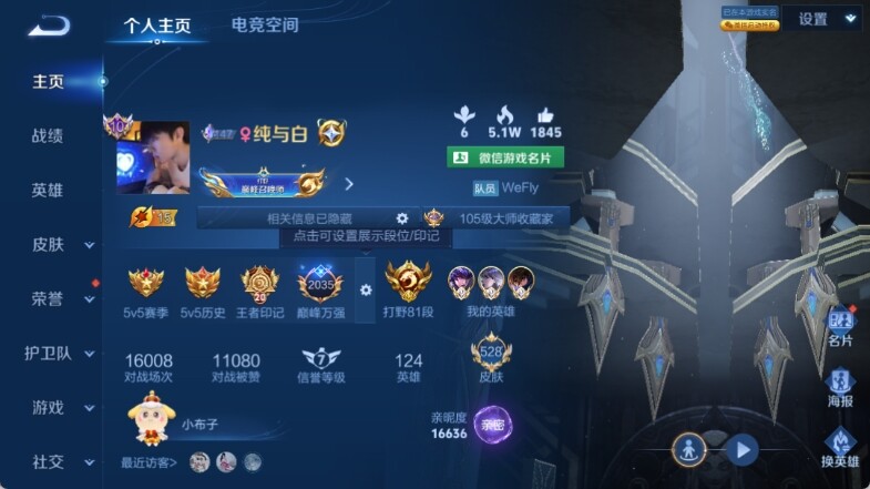 WZ033157255王者荣耀账号详情图11 WZ033157255王者荣耀账号详情图11