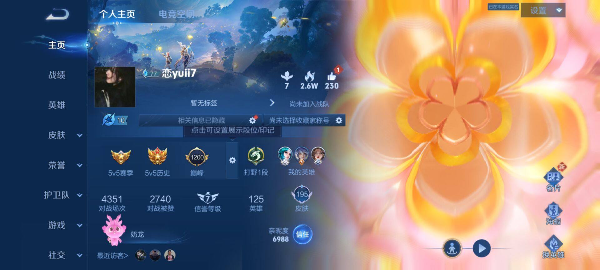 WZ033158316王者荣耀账号详情图22 WZ033158316王者荣耀账号详情图22