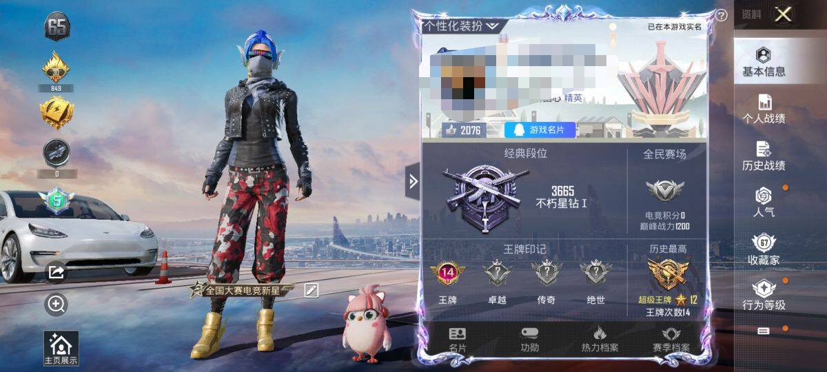 HPEY3256797和平精英账号详情图8 HPEY3256797和平精英账号详情图8