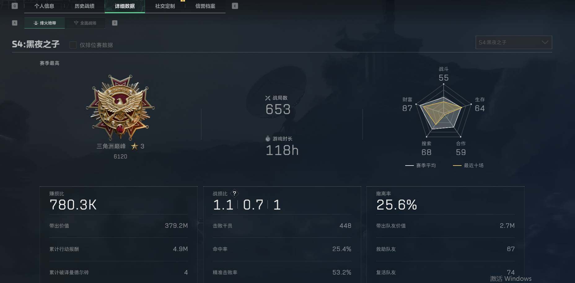 SJZEY35708三角洲行动账号详情图13 SJZEY35708三角洲行动账号详情图13