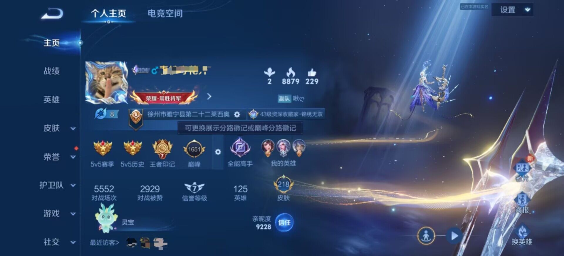 WZQM3159981王者荣耀账号详情图8 WZQM3159981王者荣耀账号详情图8