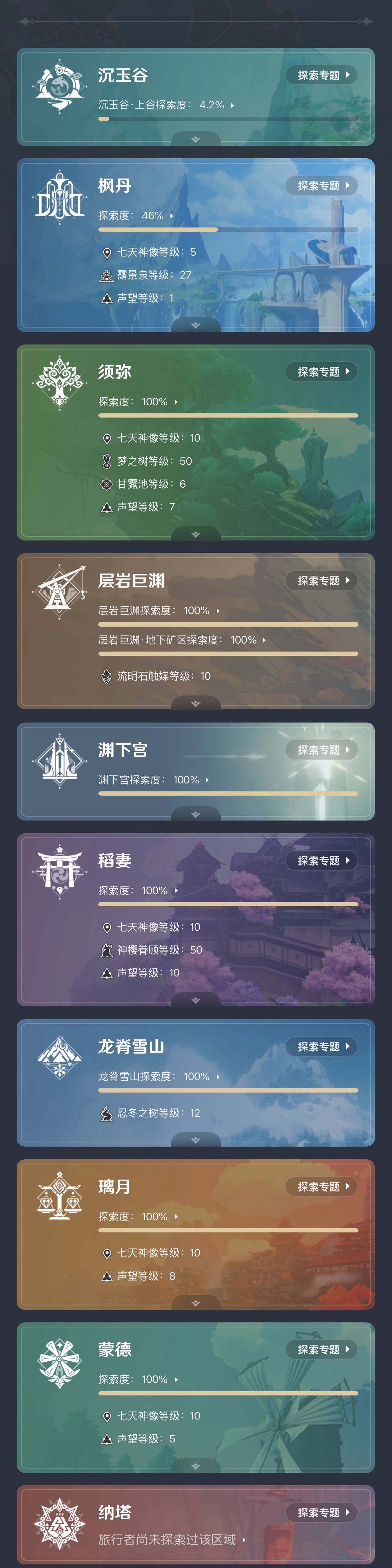 YSEY33540原神账号详情图3 YSEY33540原神账号详情图3