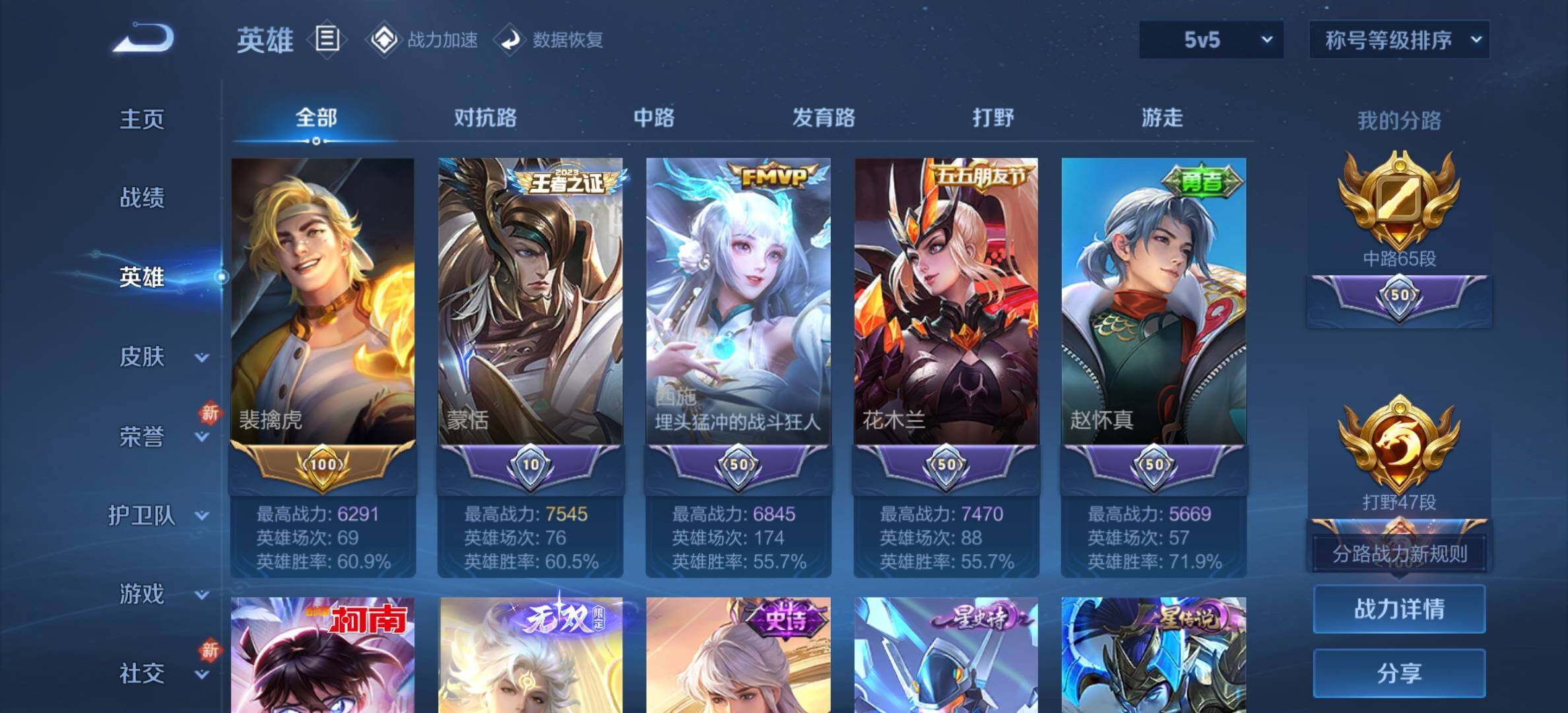 WZYXS3204039王者荣耀账号详情图5
